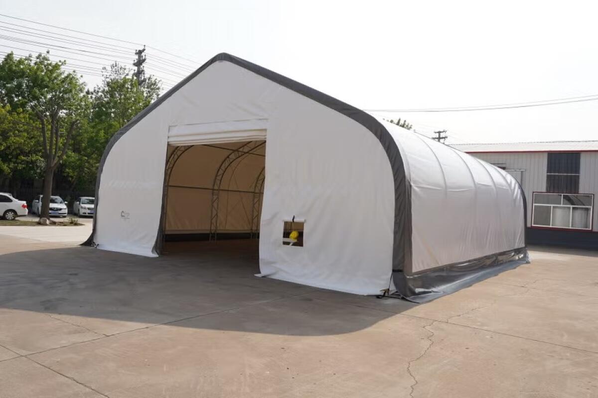 Kunststoffhalle 10 x 12 m 2