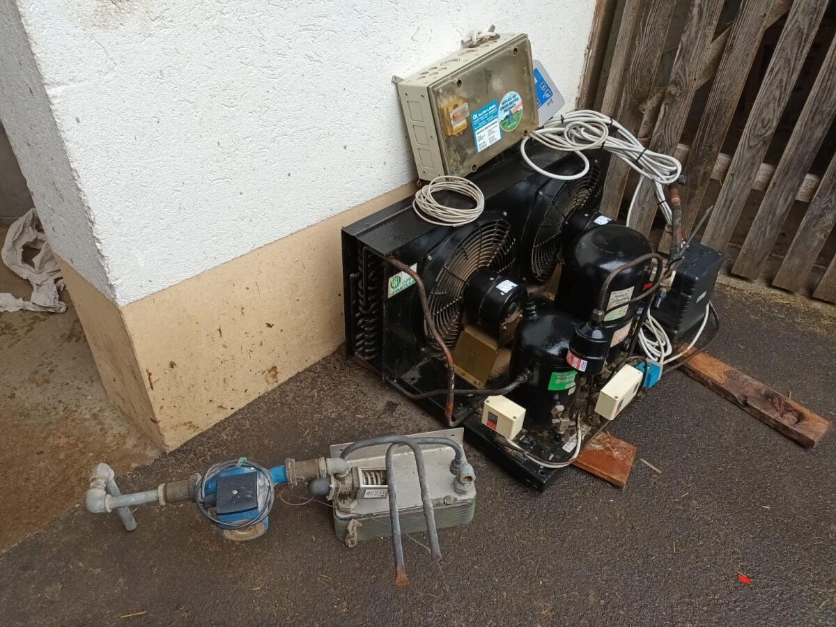 Milchtank 800 l inkl. Kühlung 2