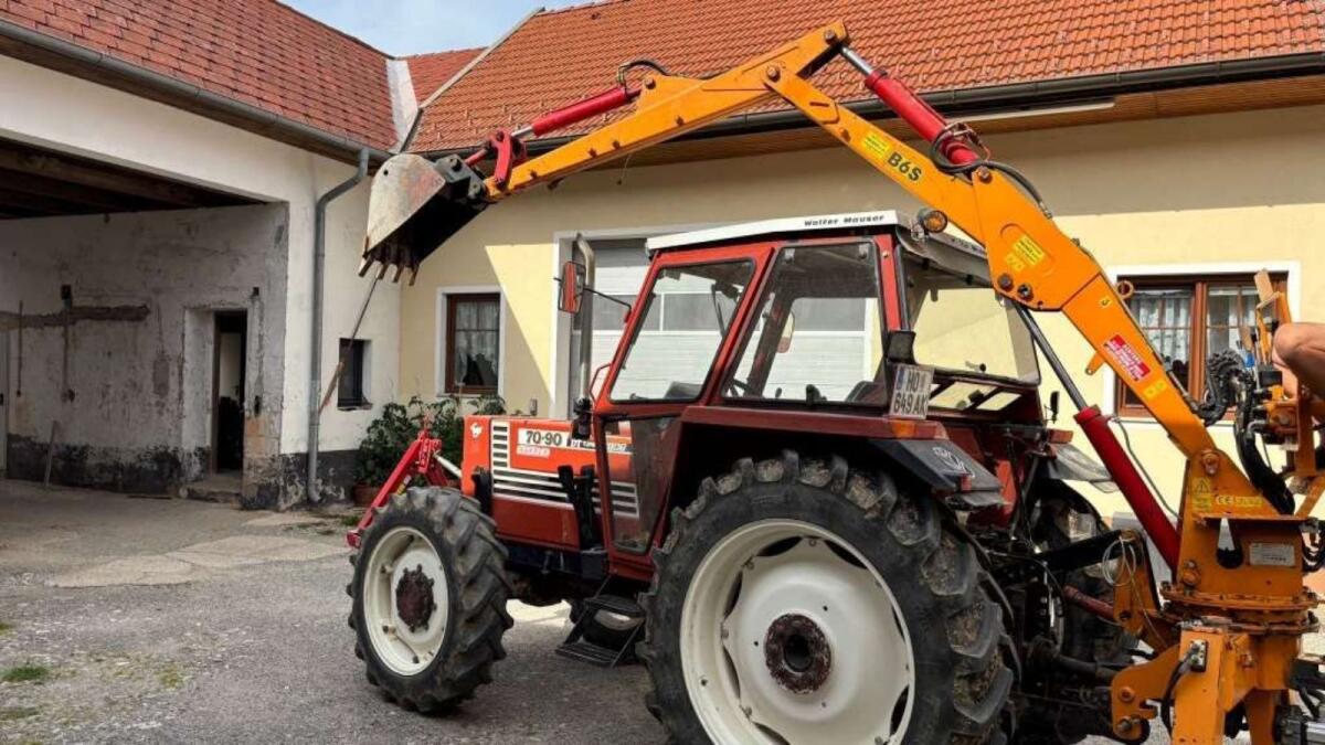 Riener B6S Kombi Heckbagger 2