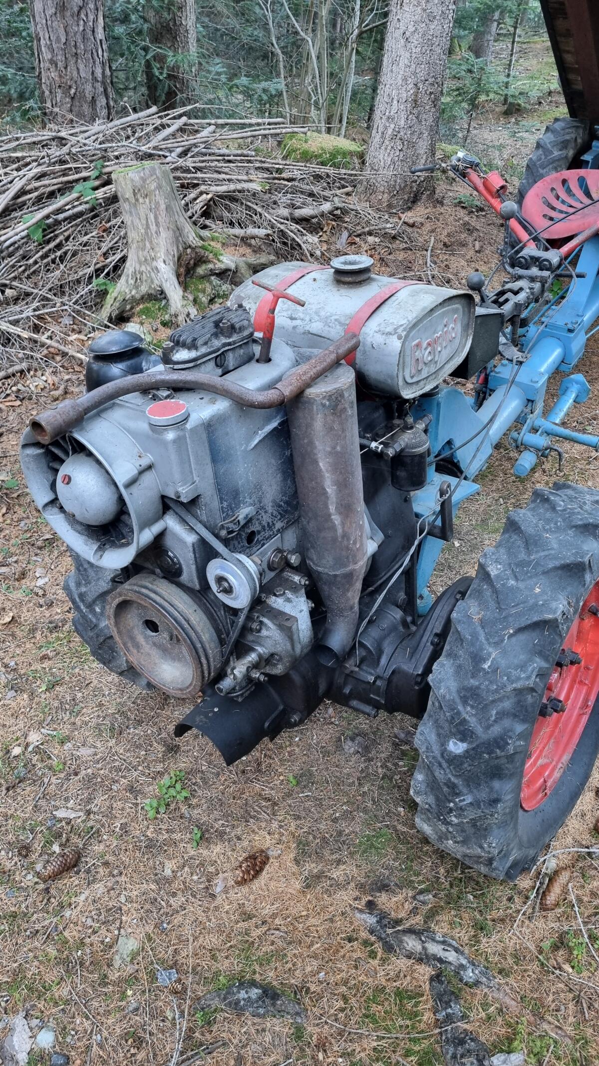 Einachsschlepper Rapid - Stiehl - Diesel 3