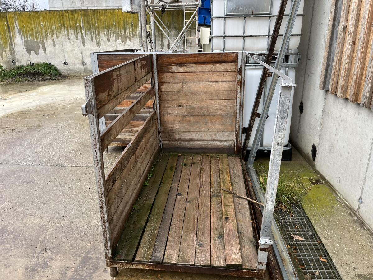 Kälberstand, Kälberbox transportabel 3