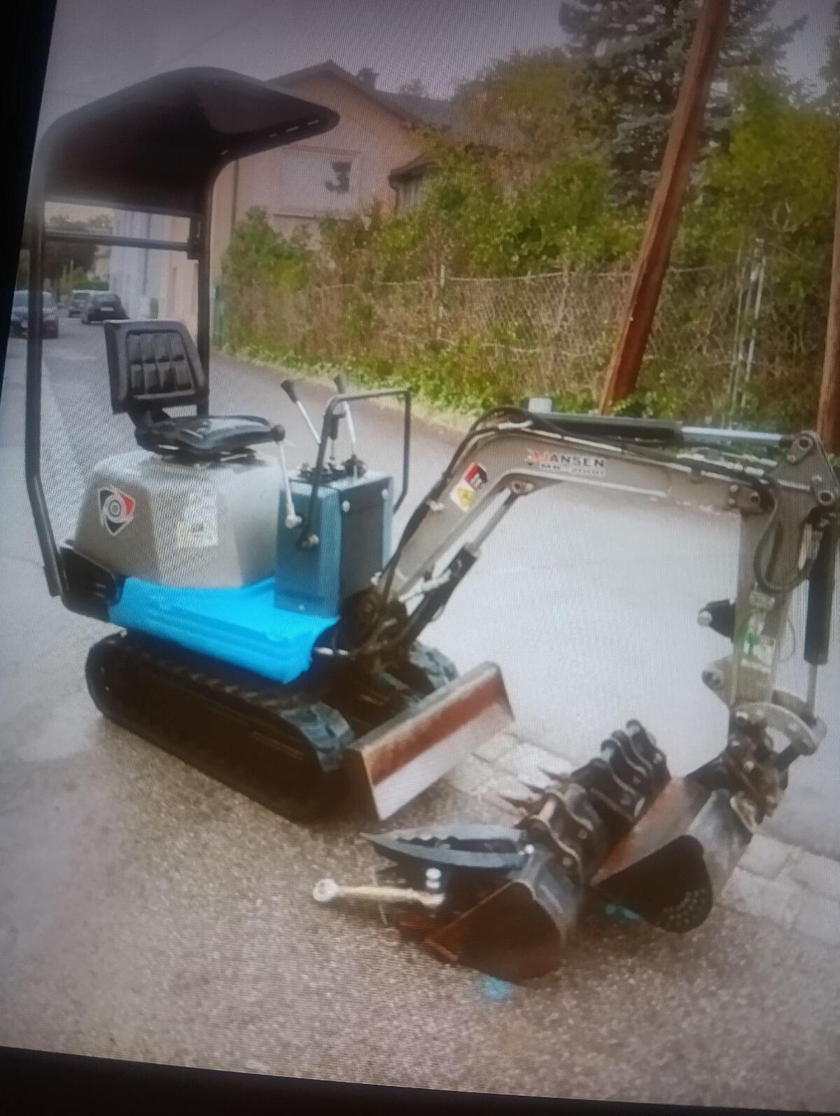 Yanmar Jansen MKB 800 Minibagger über komplett 2