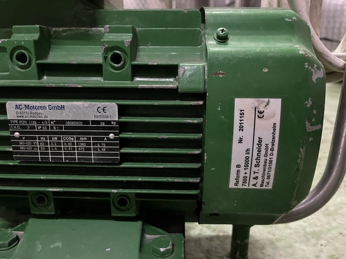 Schneider Impellerpumpe grün 3