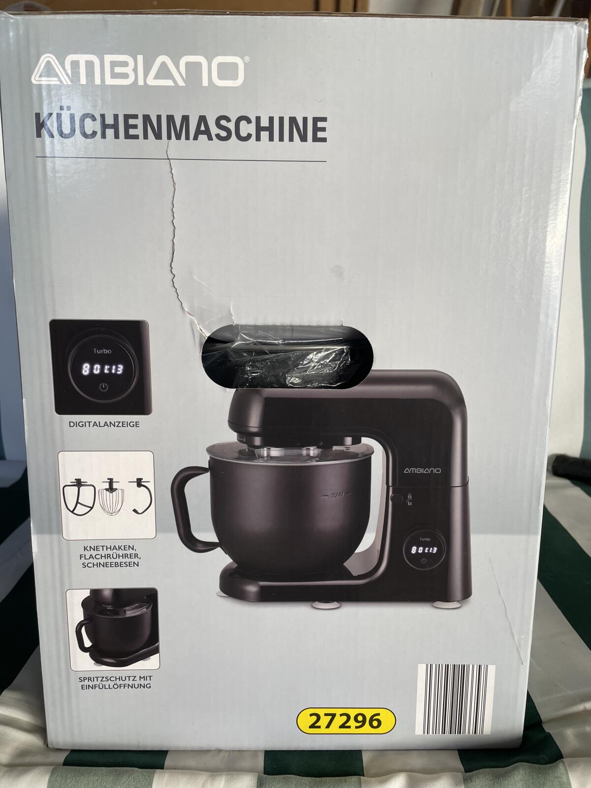 Küchenmaschine neu noch verpackt 2