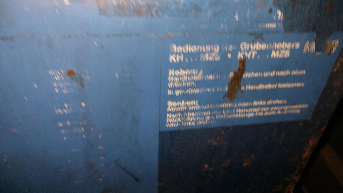 Pneumatischer Grubenheber 3