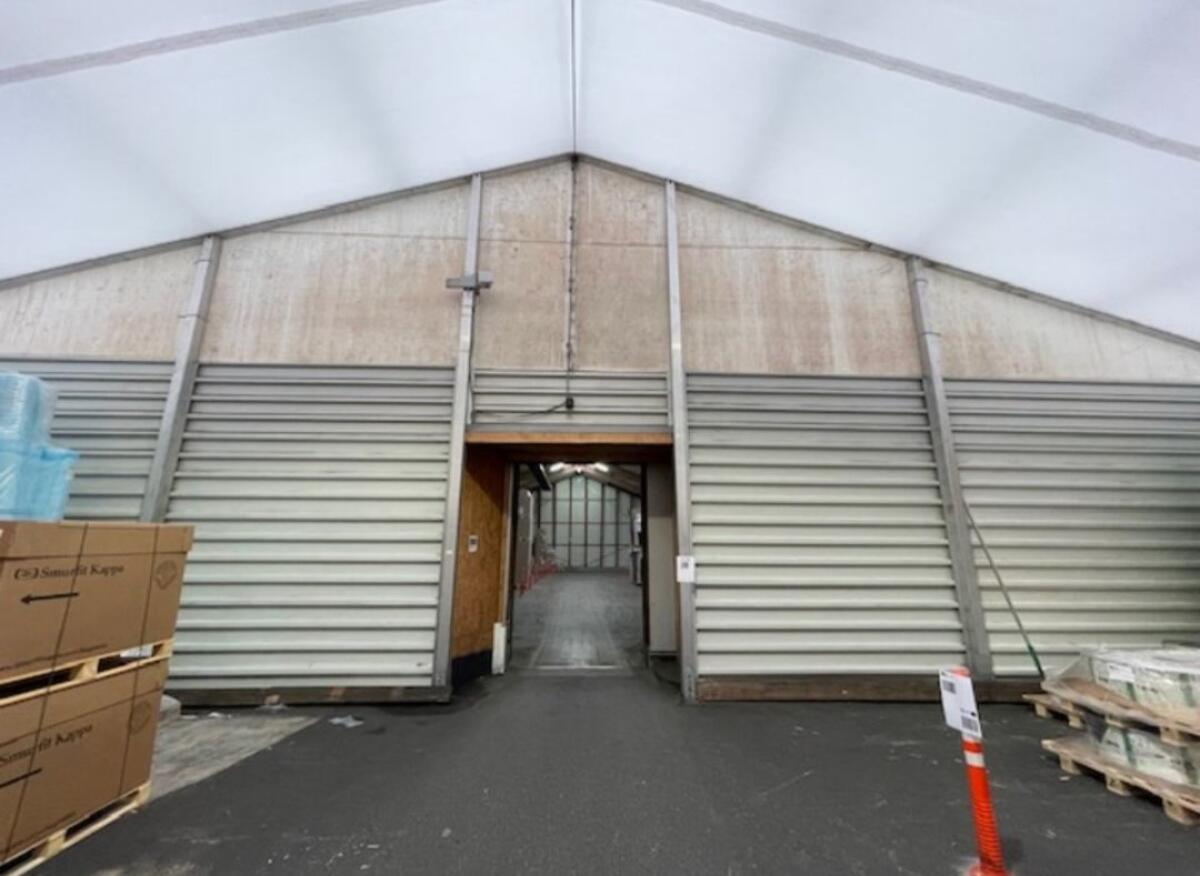 Zelthalle Lagerzelt 560 qm 3