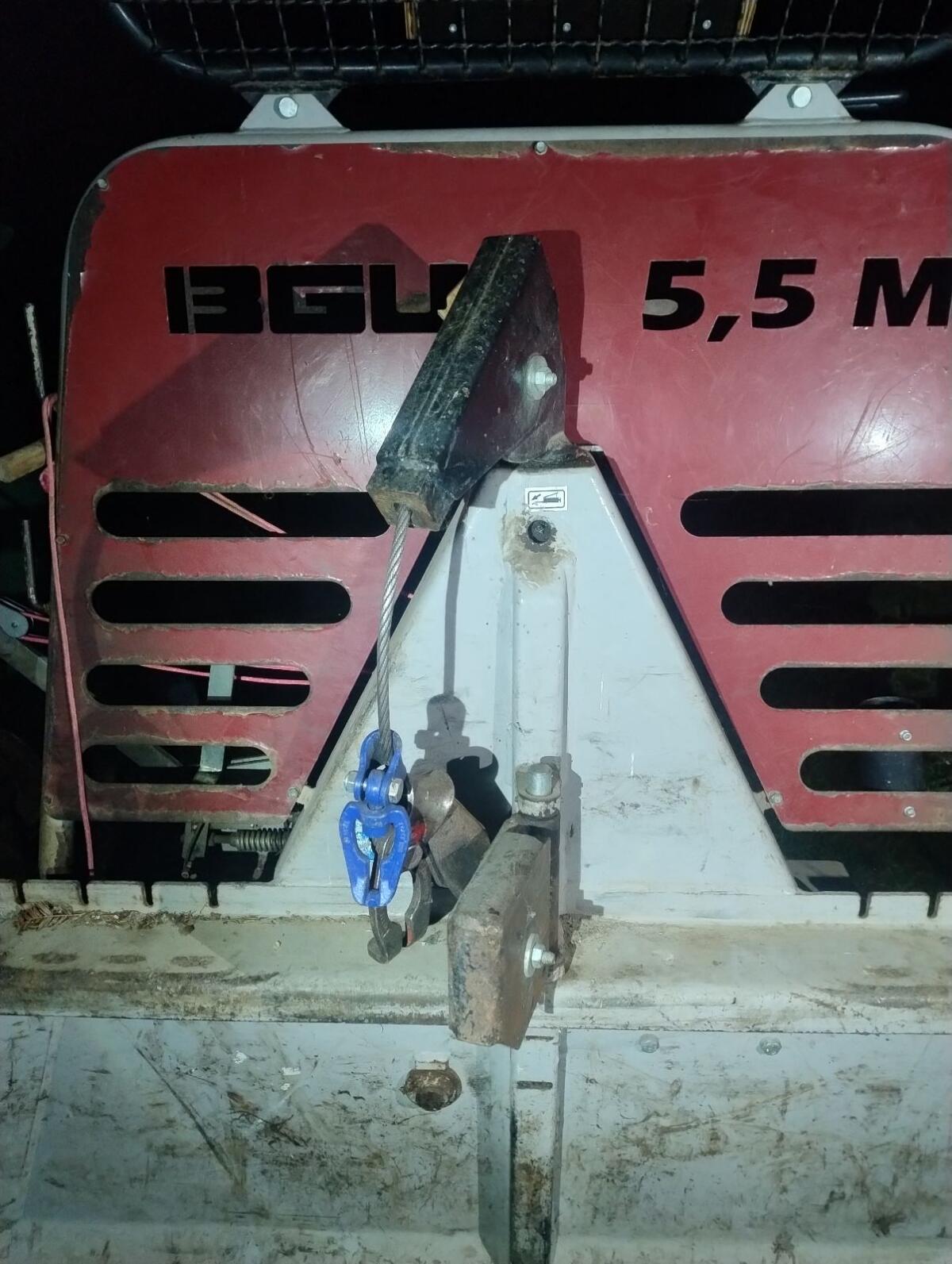 BGU 5,5 m Forstseilwinde 2