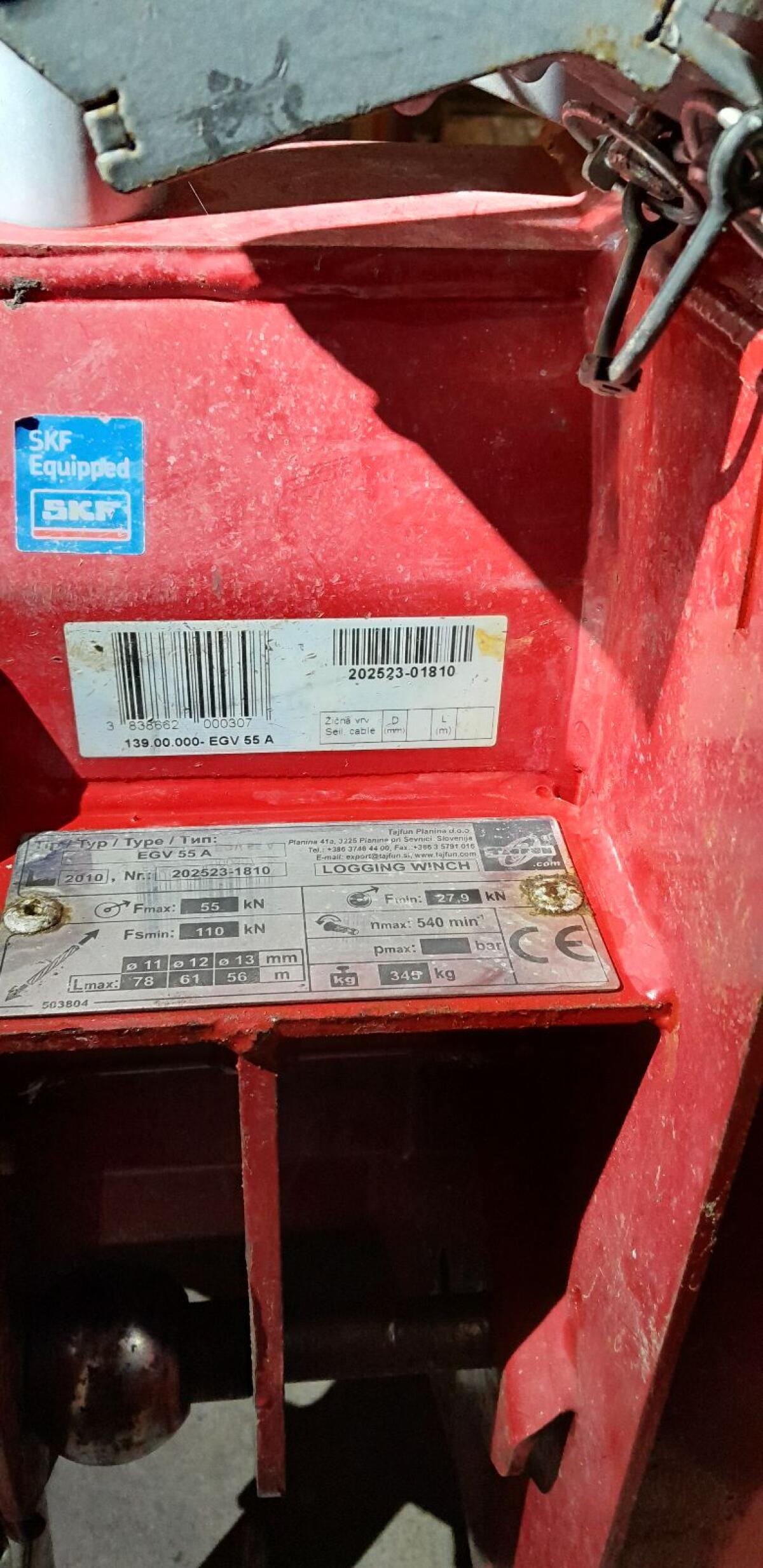 Fransga Seilwinde 5.5 EH 3