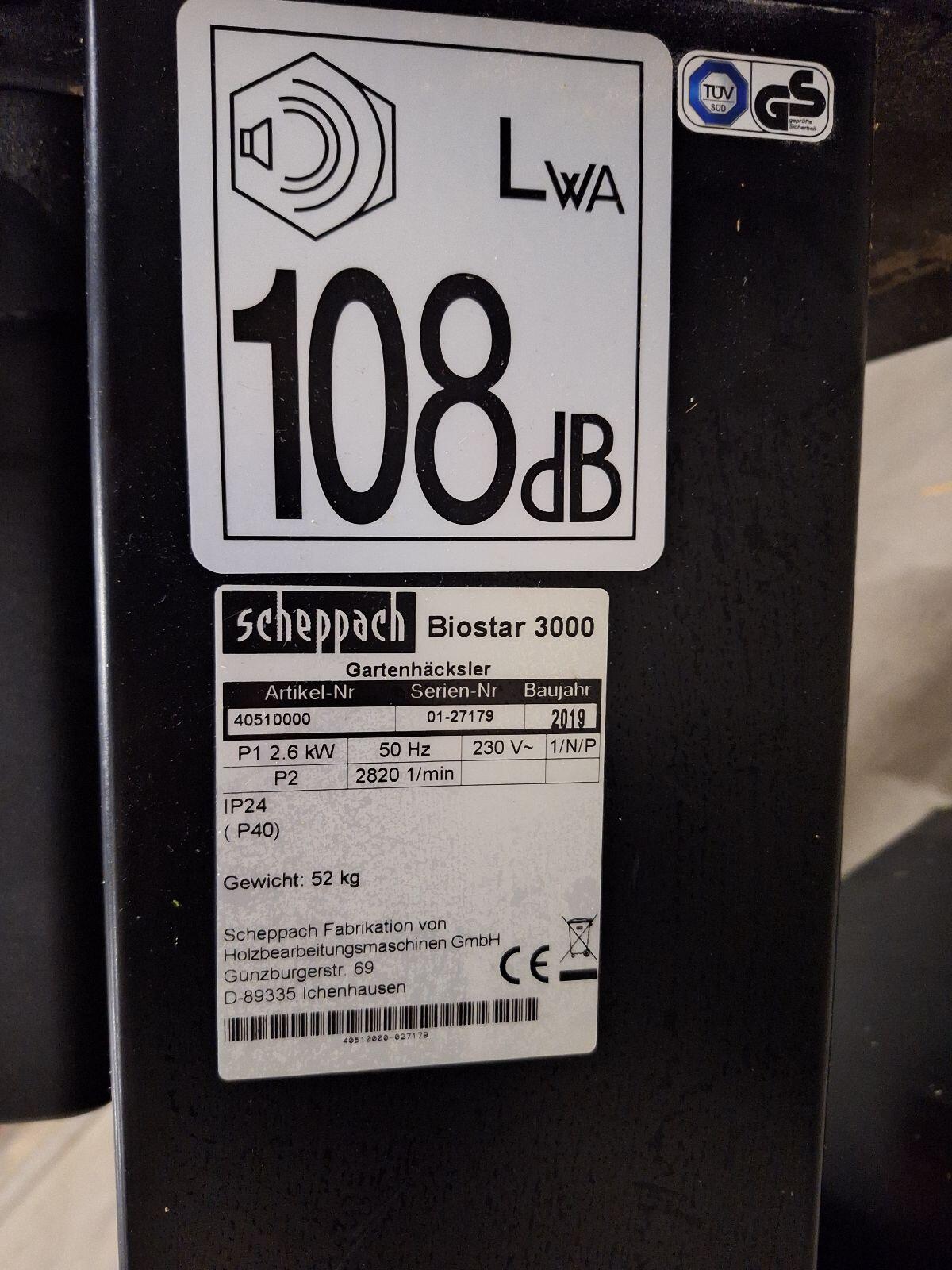 Scheppach Gartenhäcksler 3