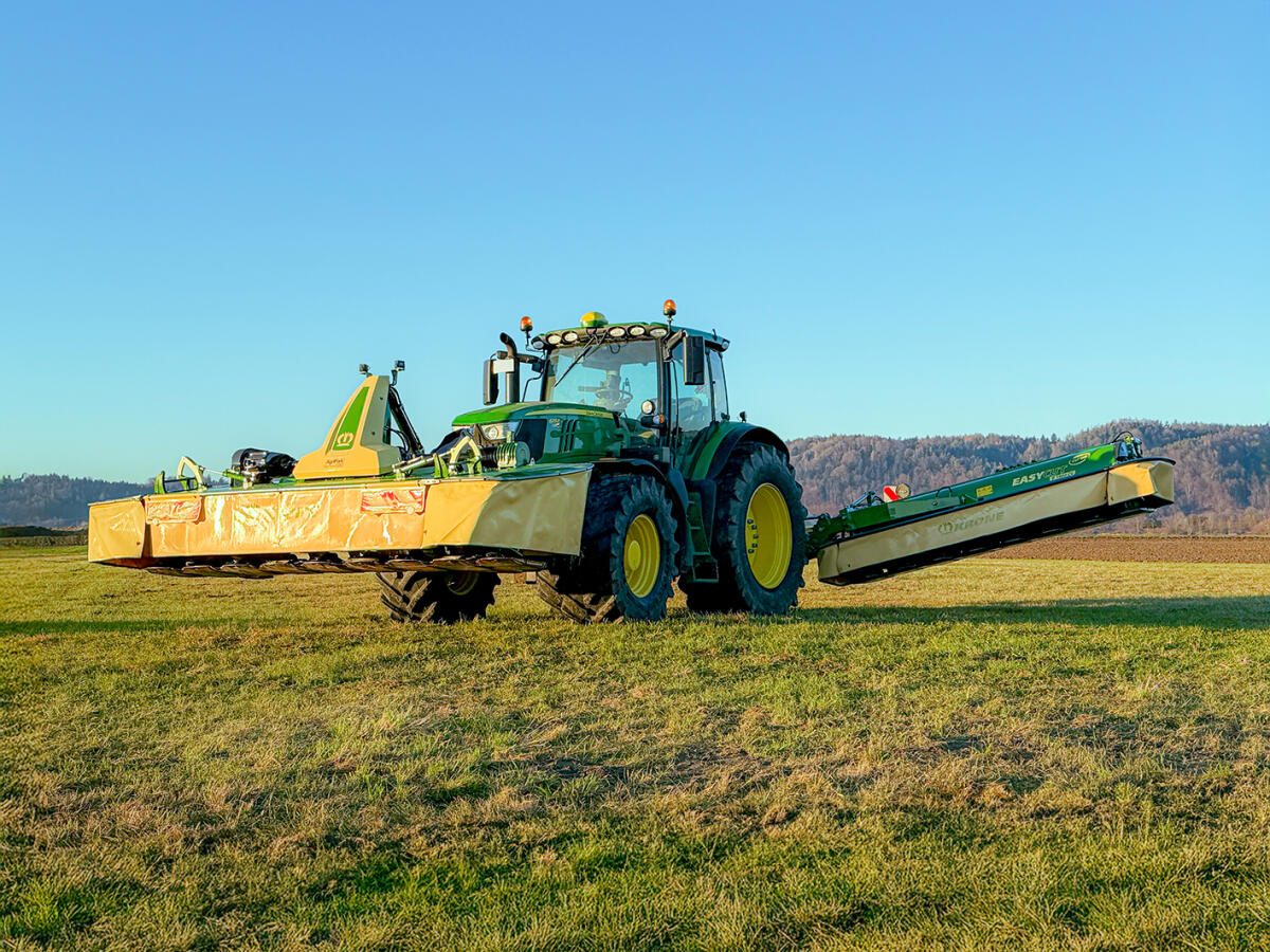 Krone Easy Cut B 1000 CV C und Krone Easy Cut F 400 CV Fold 2