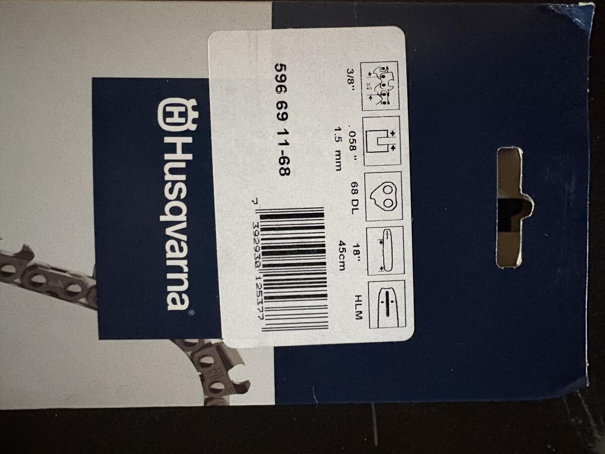 Husqvarna 45 cm Schiene + Kette 3