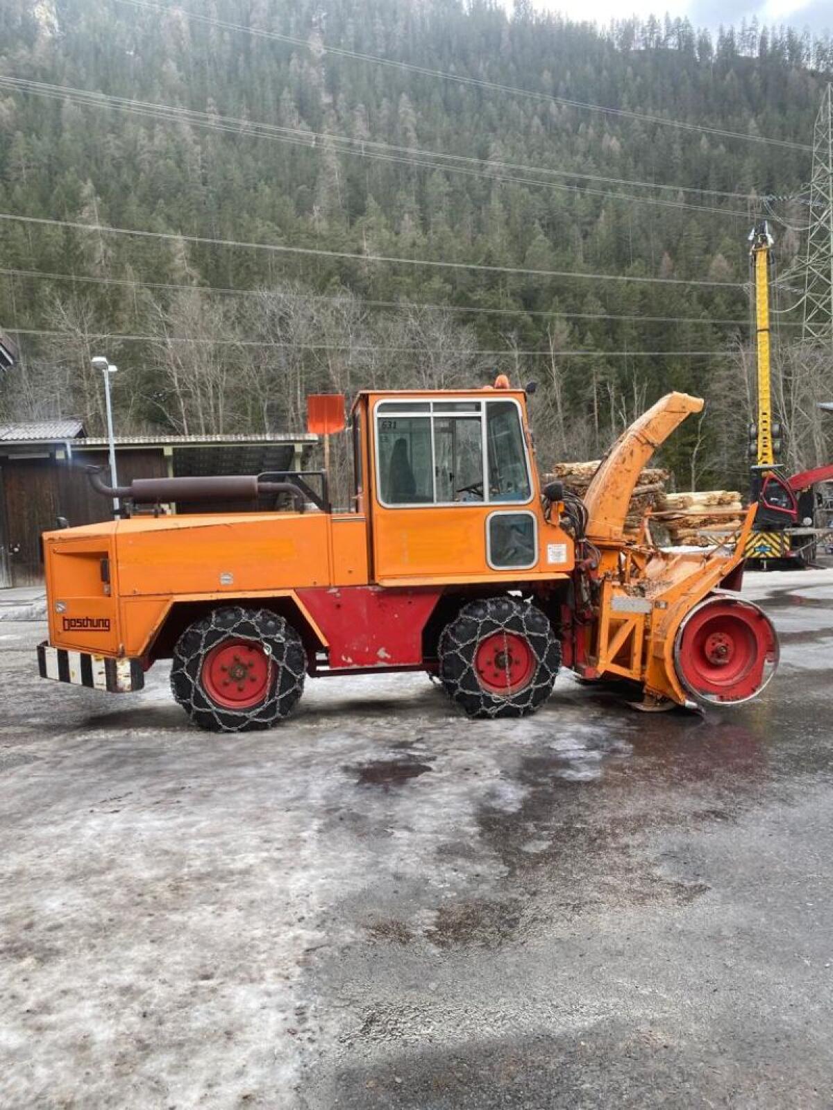 Schneefrässchleuder Boschung B130 3