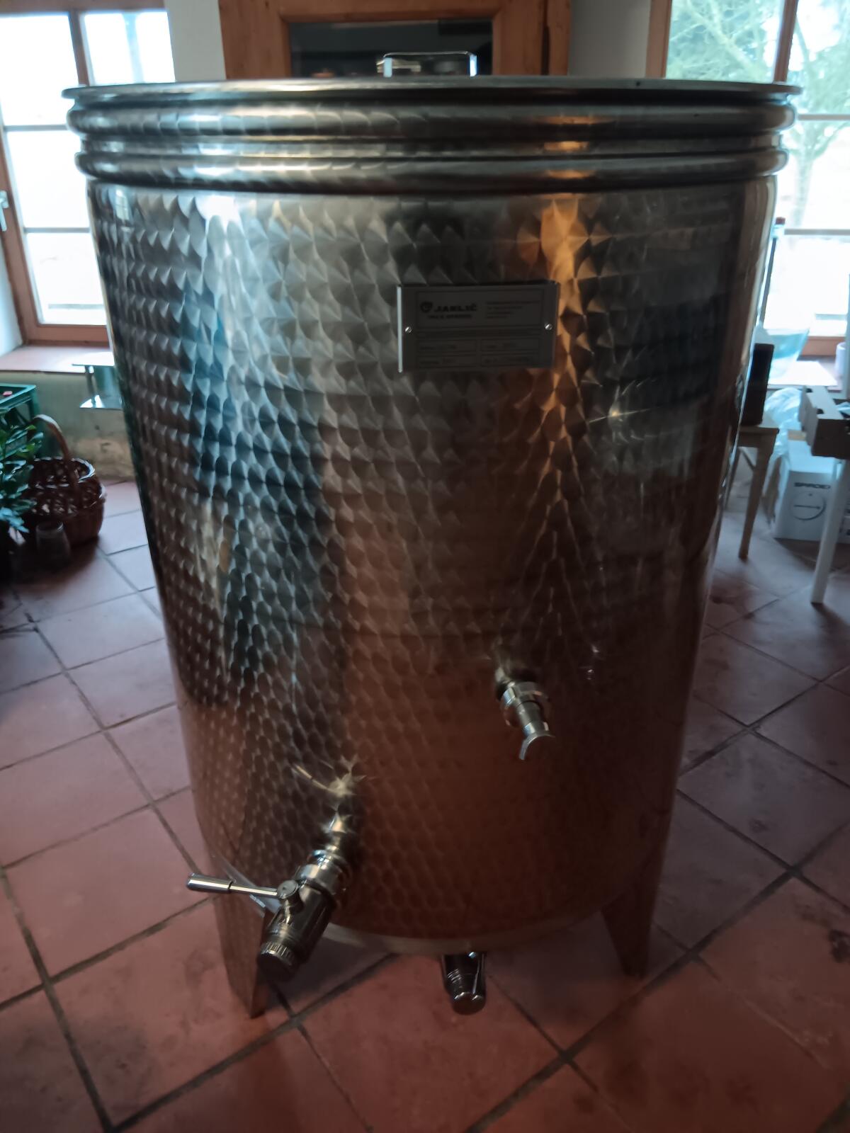 Edelstahl Immervolltank 500 l 2