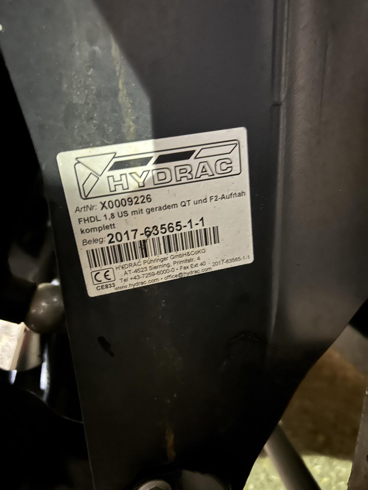 Fronthydraulik Hydrac 2