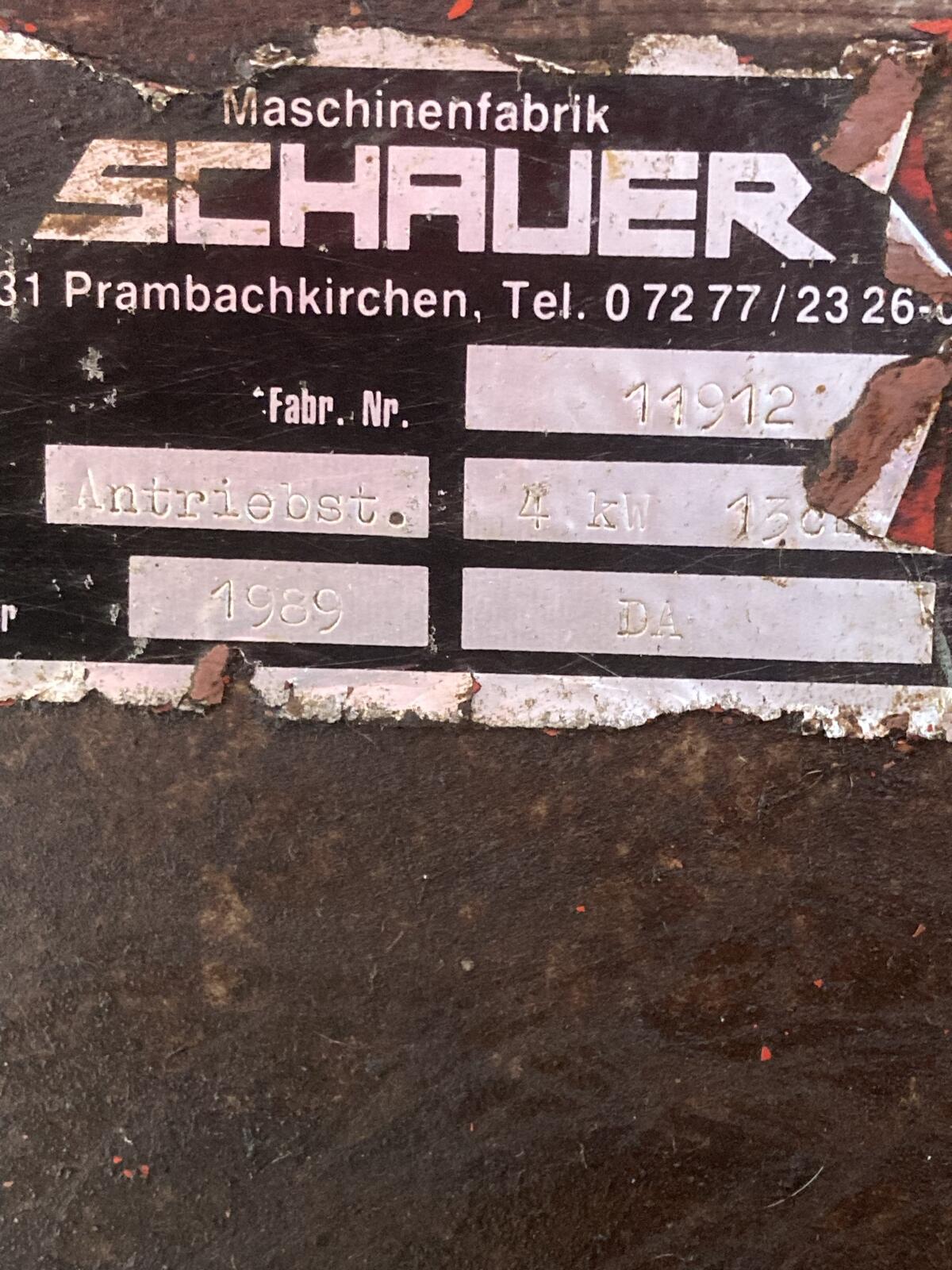 Mistbahn-Aggregat Schauer 2