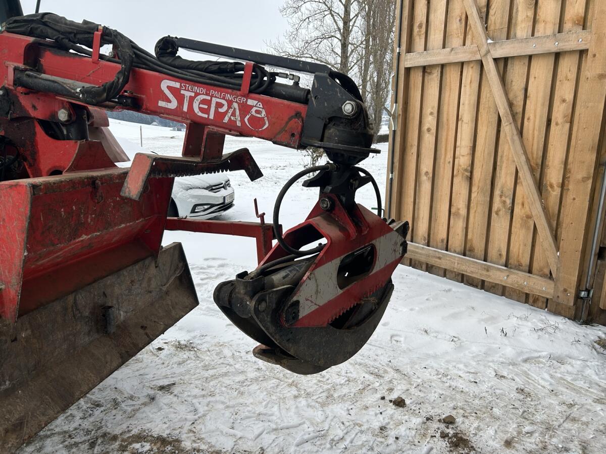 Rückezange Steindl Palfinger 2