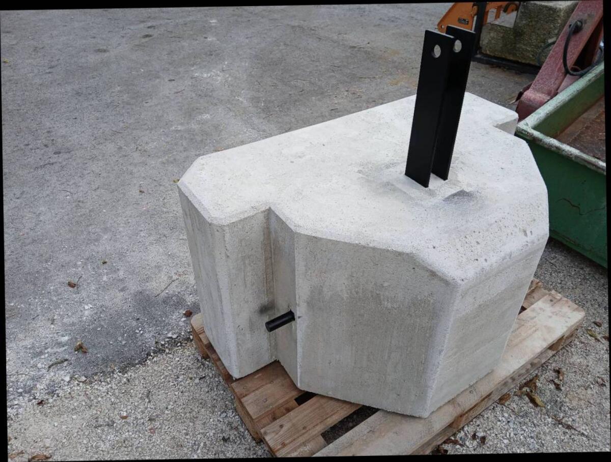 Front- und Heckgewicht 800 kg 3