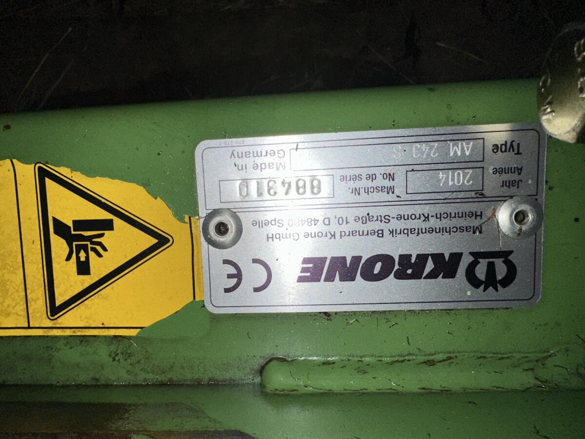 Krone AM243S 2