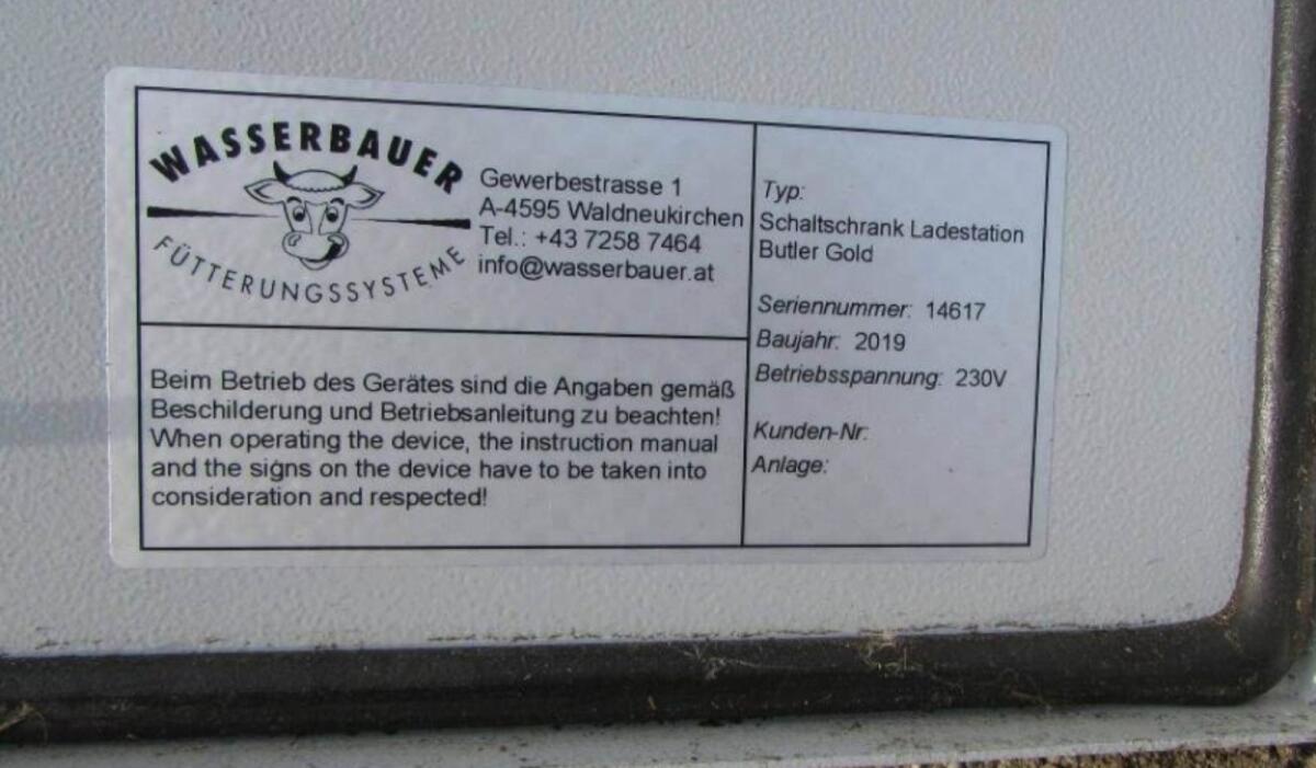 Wasserbauer Futterroboter Butler Gold Bj. 2019 3