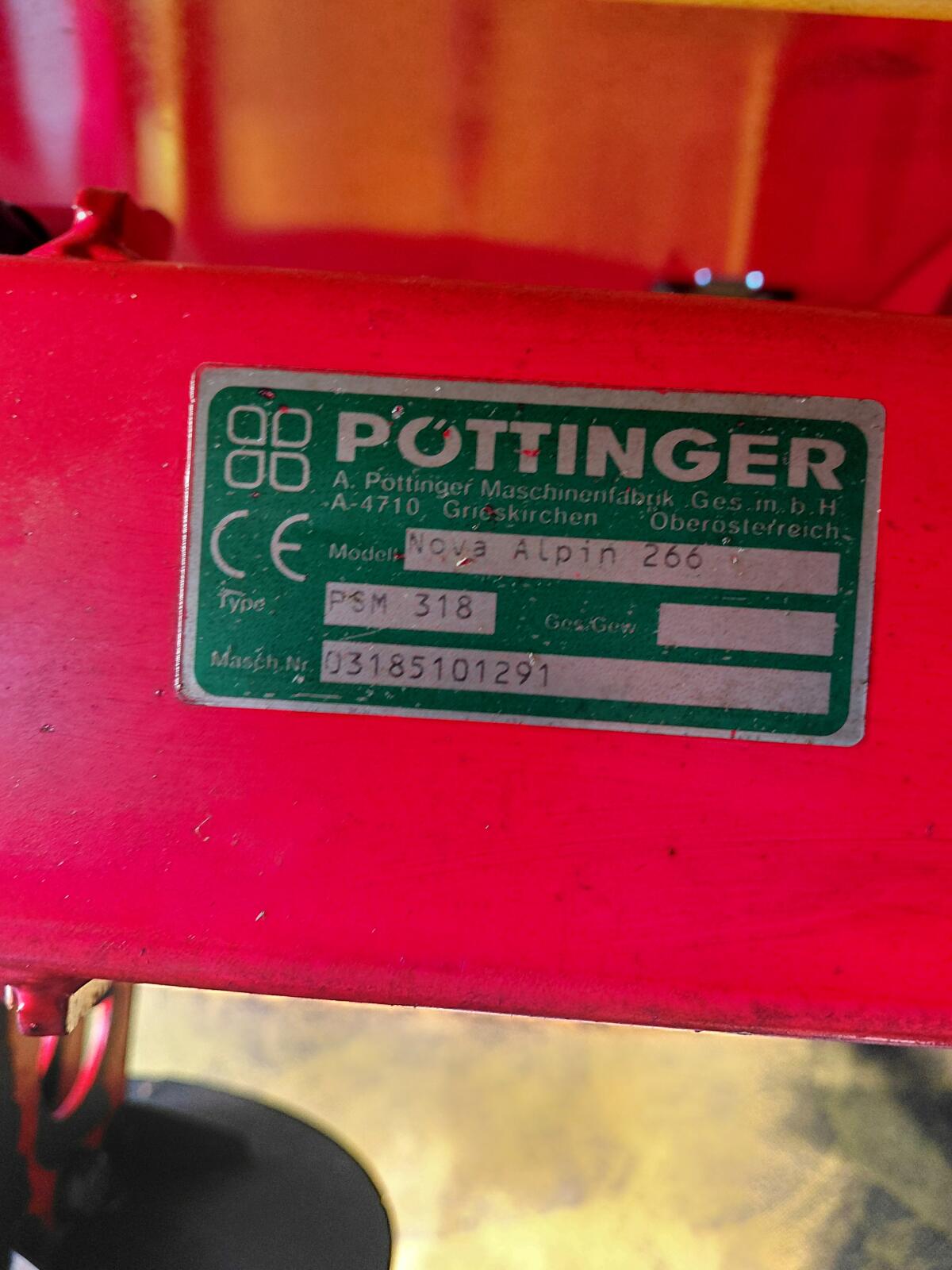 Pöttinger Nova Alpin 266 2
