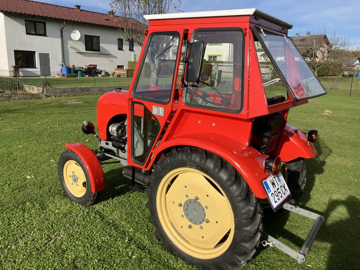 Steyr T86e mit Kabine restauriert - T80 2