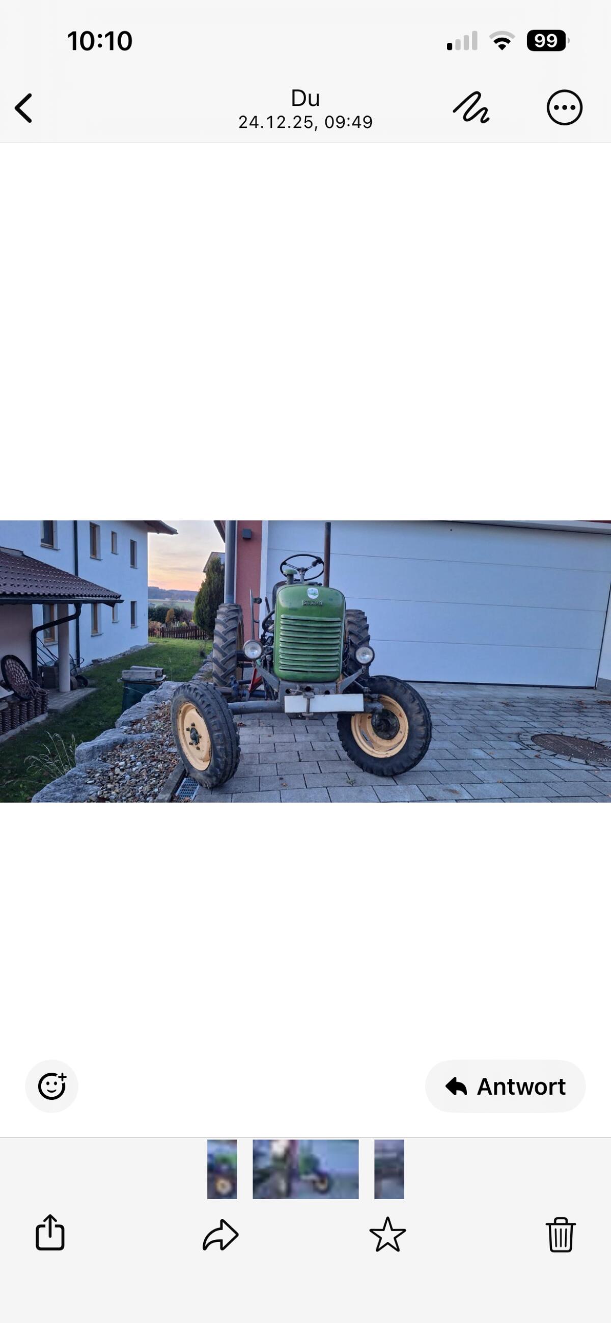 Steyr 15er - 1 Zylinder Traktor 80a 2