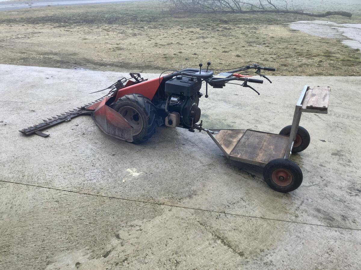 Verkaufe gebrauchten Eingrasmäher Modell Aebi AM 41 3