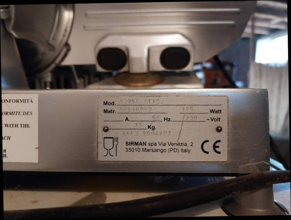 Aufschnittmaschine Sirman M 250 2