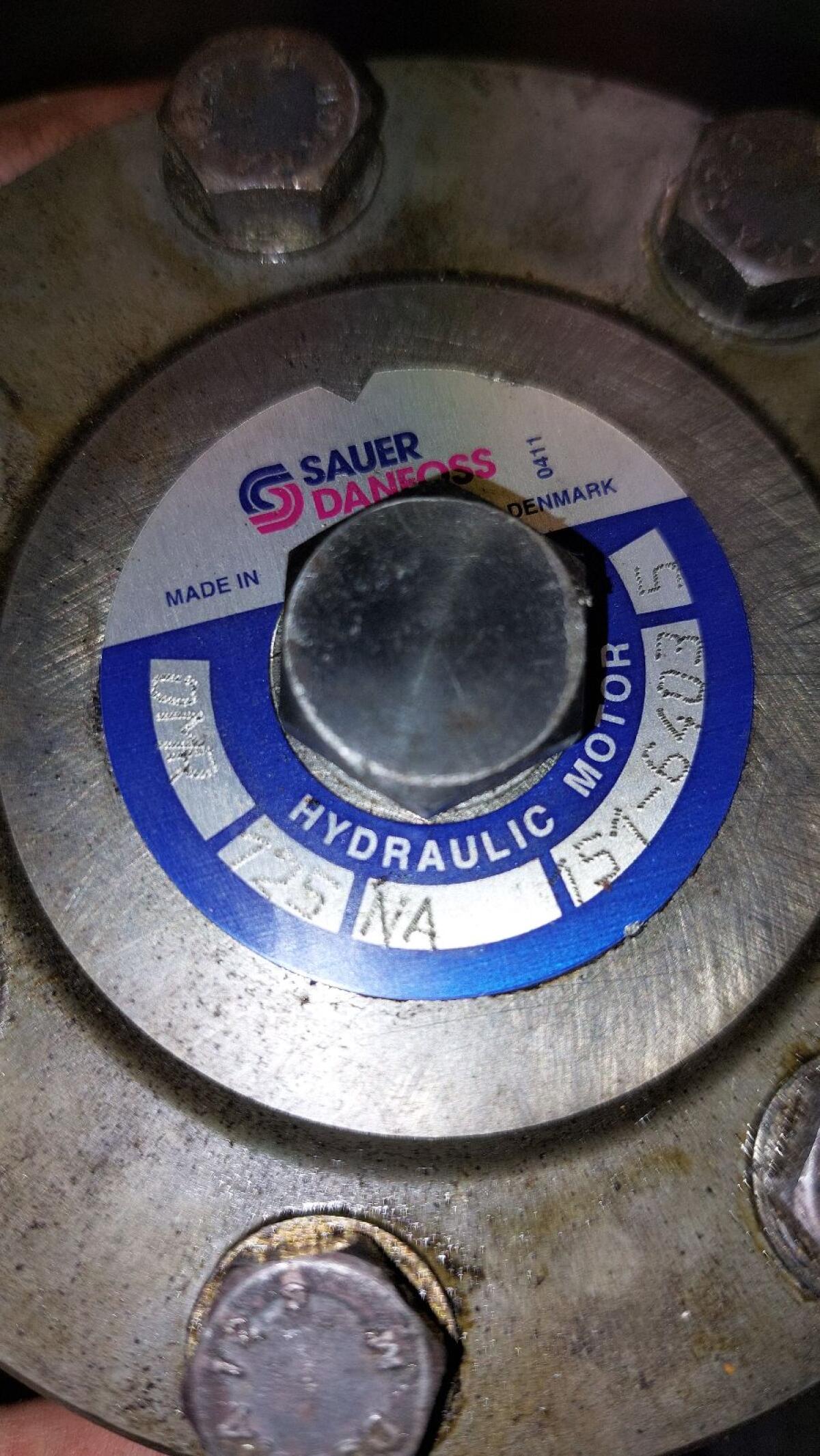 Sauer Danfoss OMR125 NA Ölmotor Lenkmotor Hydraulikmotor 3