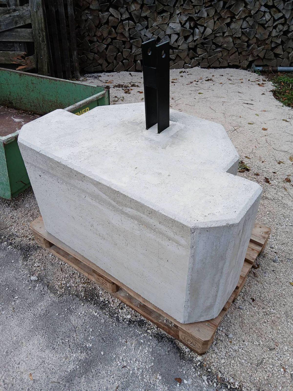 Front- und Heckgewicht 800 kg 2