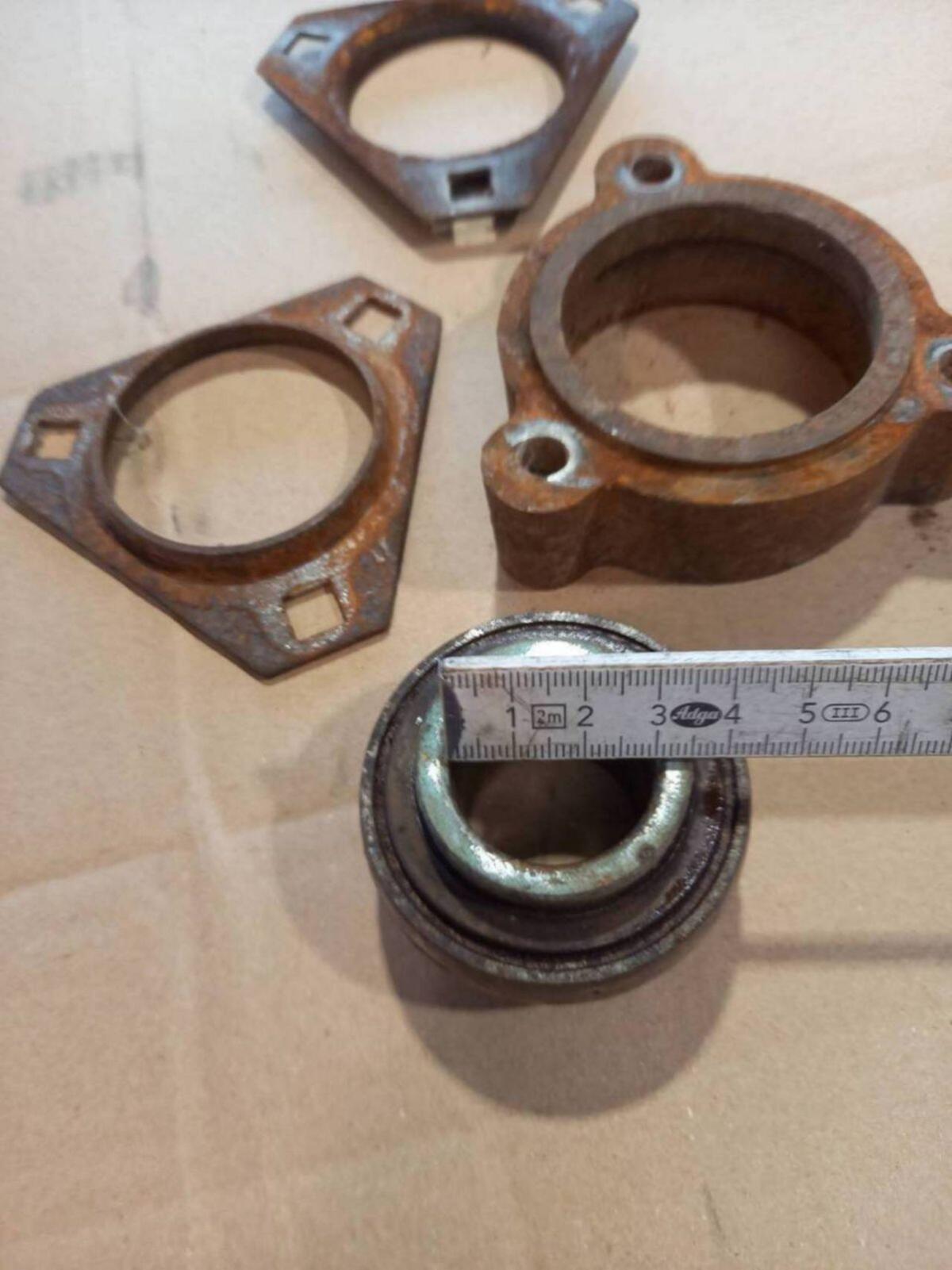 Blechlagerung mit Gusserhöhung 3