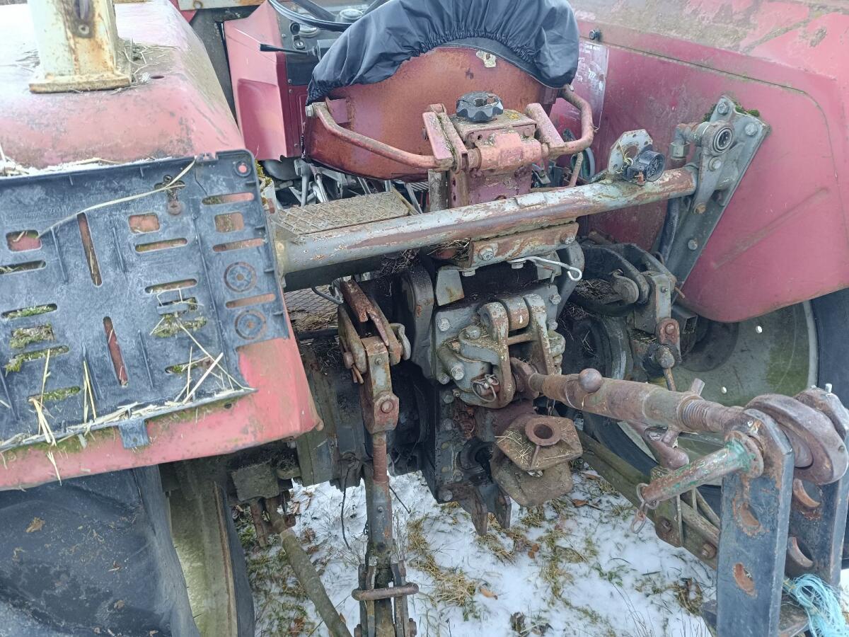 Steyr 548 mit Mähwerk & Frontlader 3