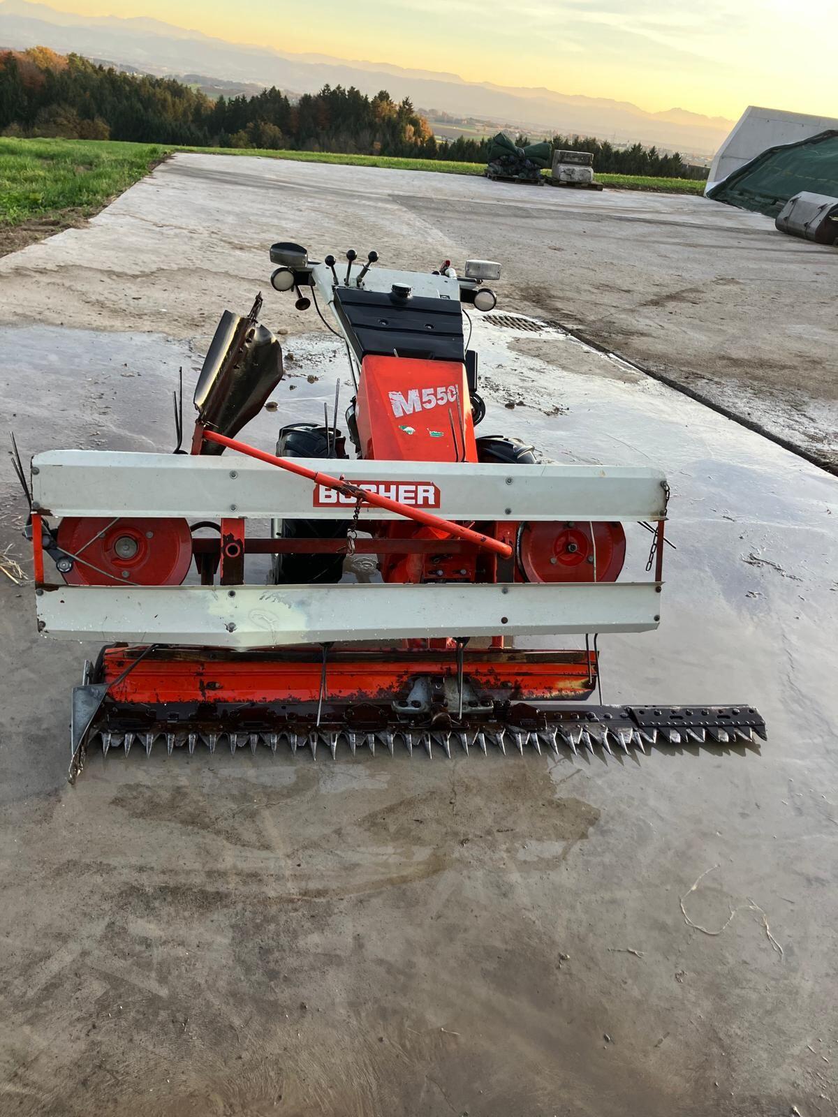 Bucher Eingrasmäher M550 2