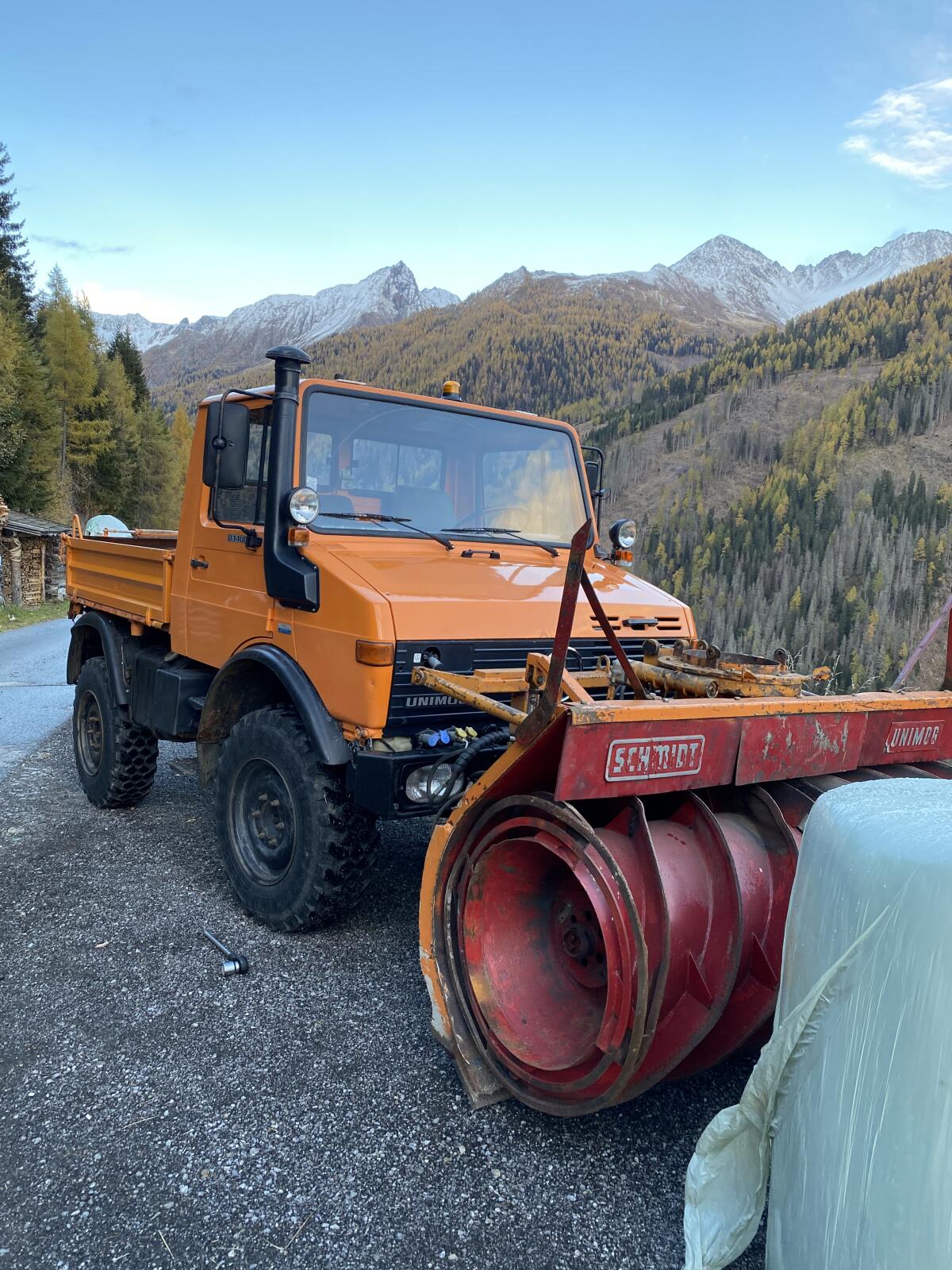 Schmidt Schneefräse VF3 für Unimog 3