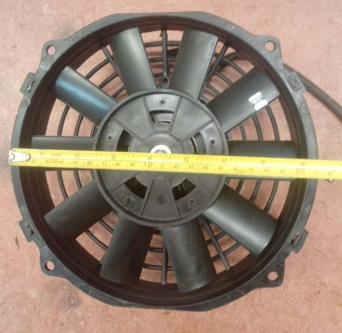 Zusatzlüfter für Ölkühler 12V 80W 3