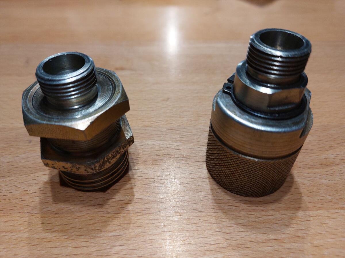 Hydraulik Schraubstecker Rd32x3 Rohrleitungskupplung Muffen 3