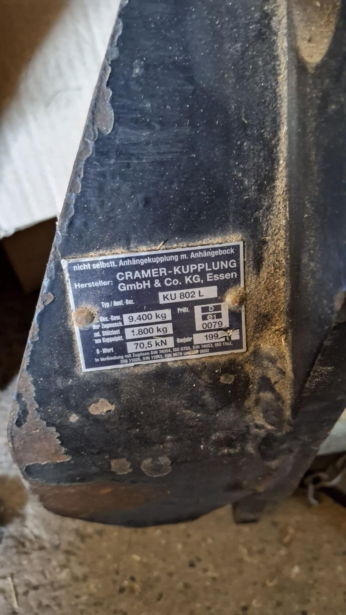 Cramer Anhängebock 2