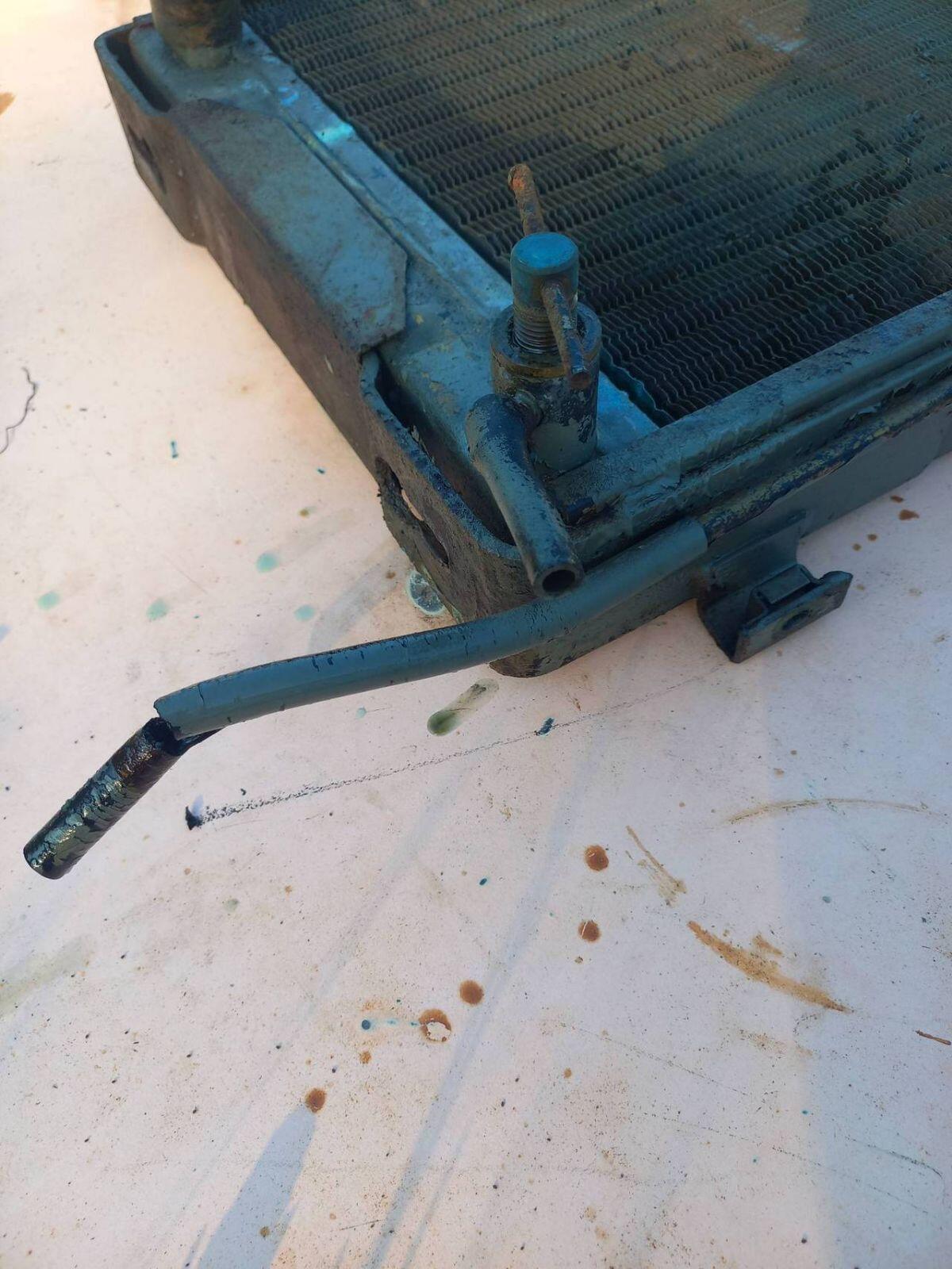 Original Kühler Steyr T80 - undicht 2