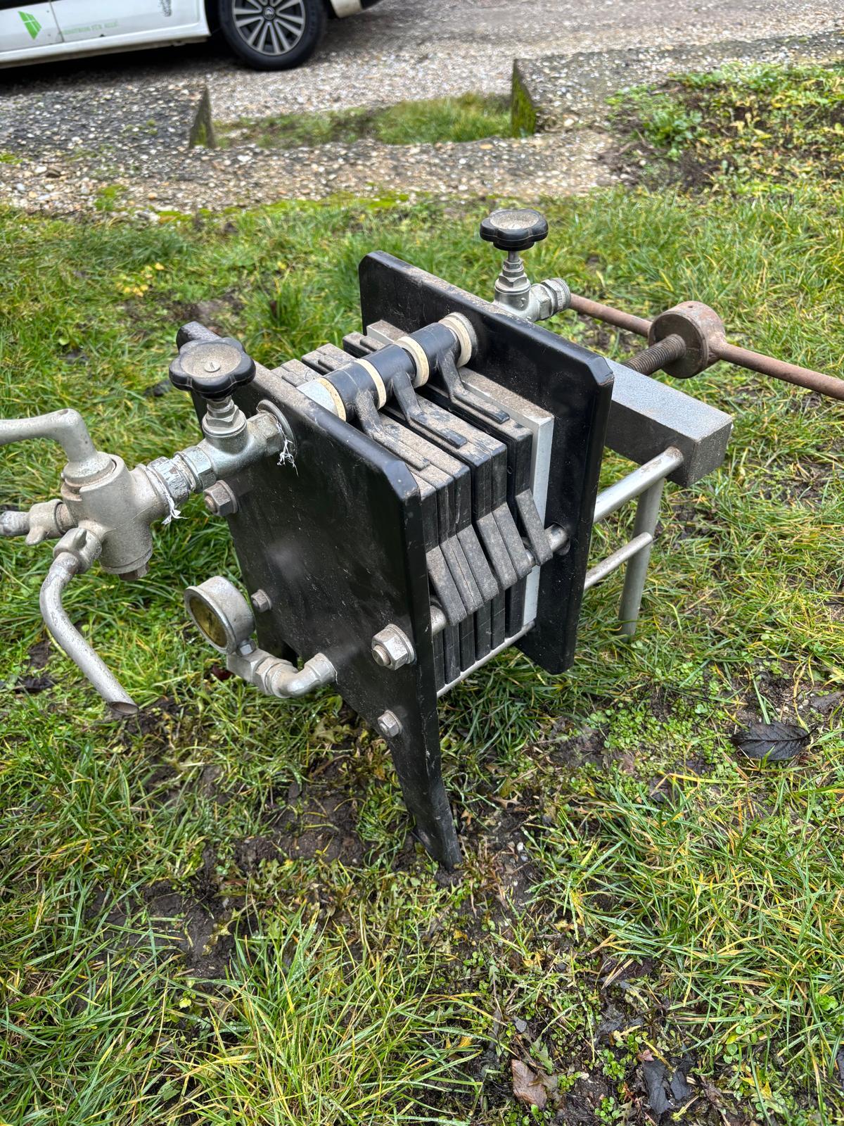 Plattenfilter Schnaps 3