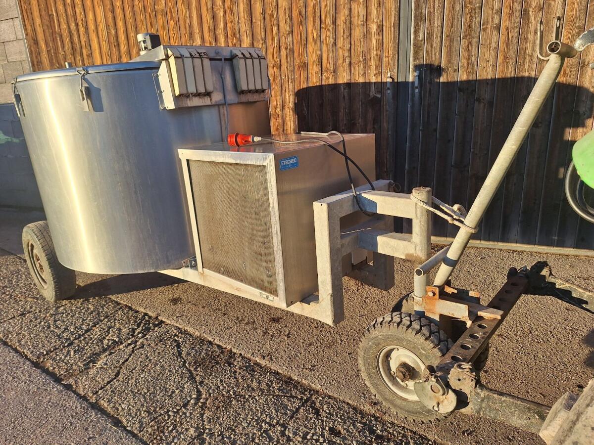Fahrbarer Milchtank 1.600 l 3