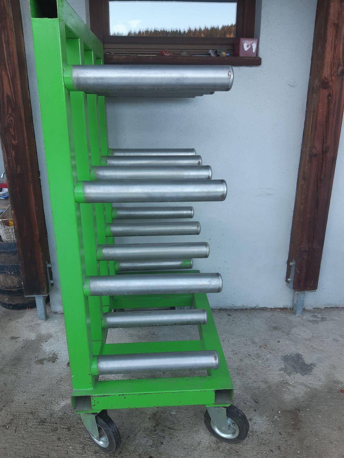 Lagerregale Fahrbar 3