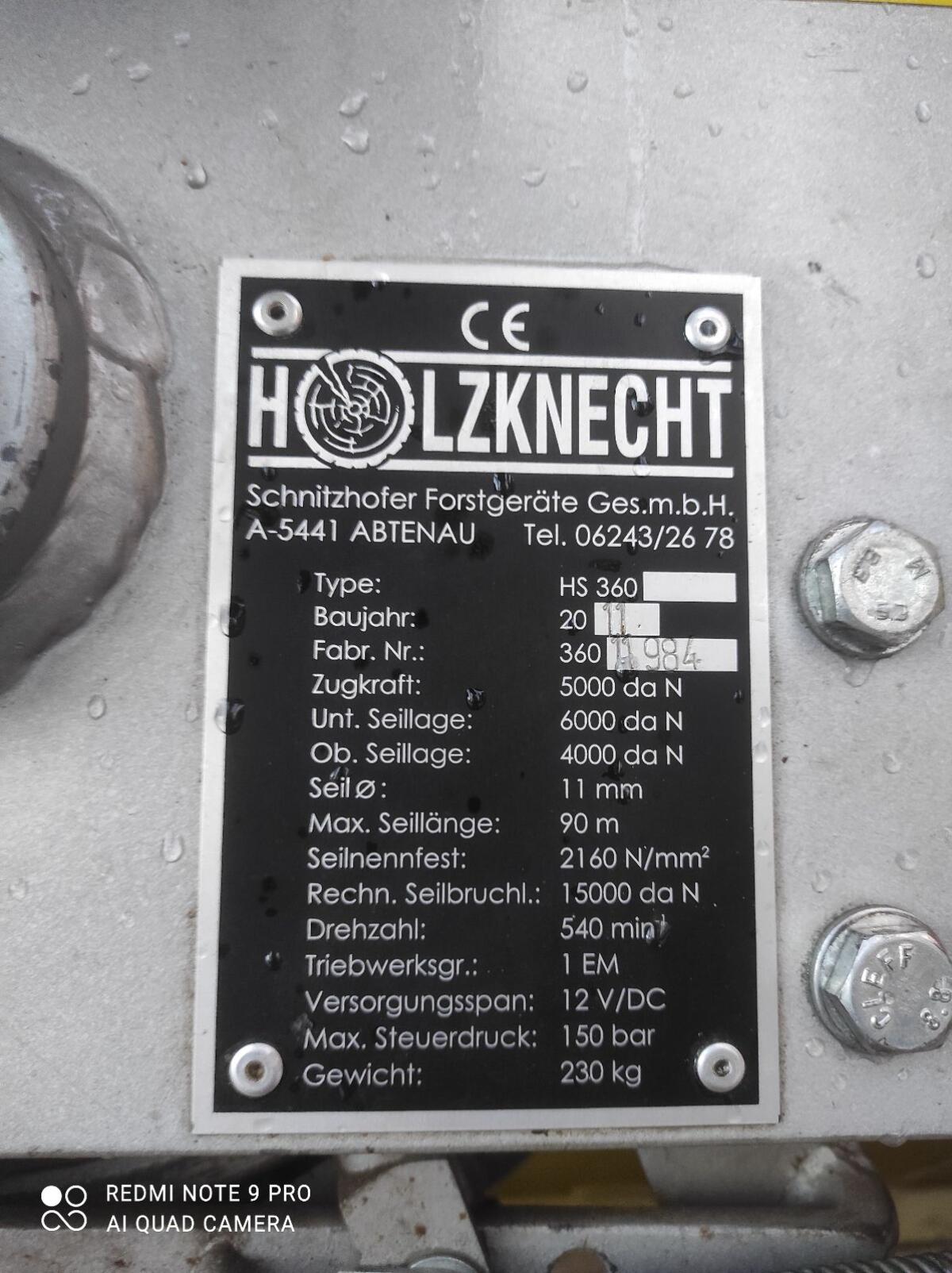 Verkaufe Holzknecht Seilwinde 3