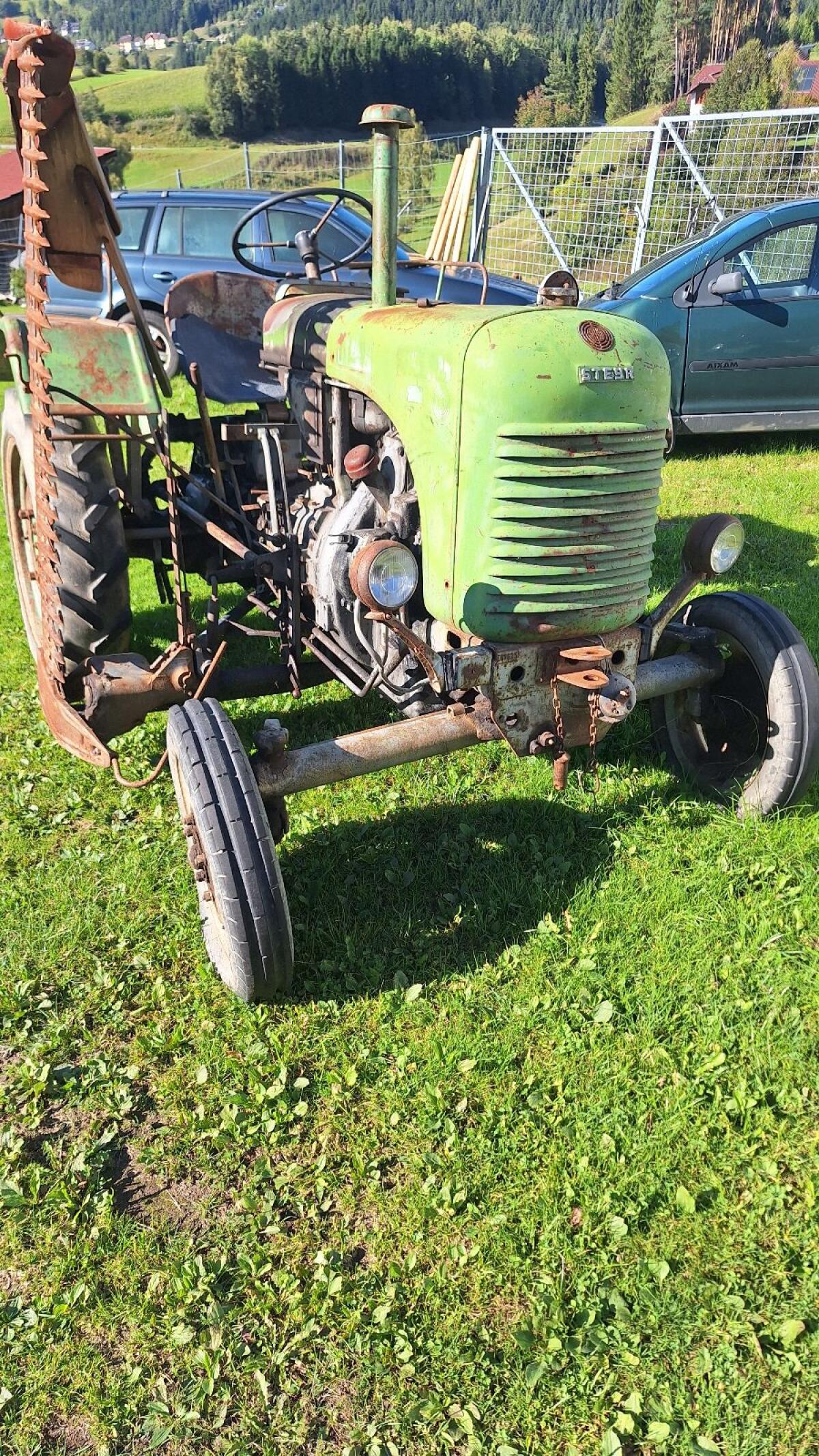 Steyr T80 Nur Teile schon Teile weg 2