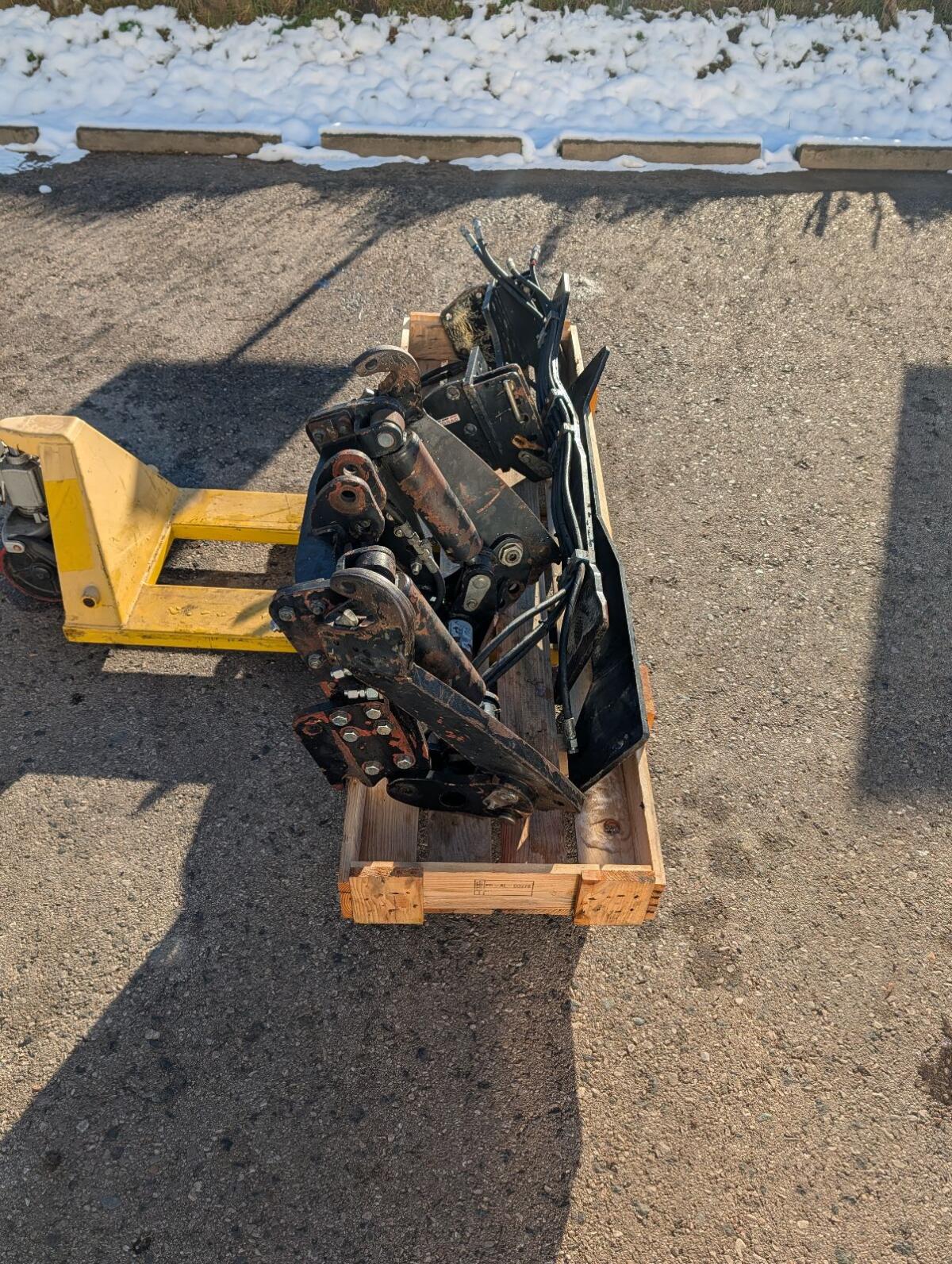 Fronthubwerk Hydrac zu Deutz DX 2