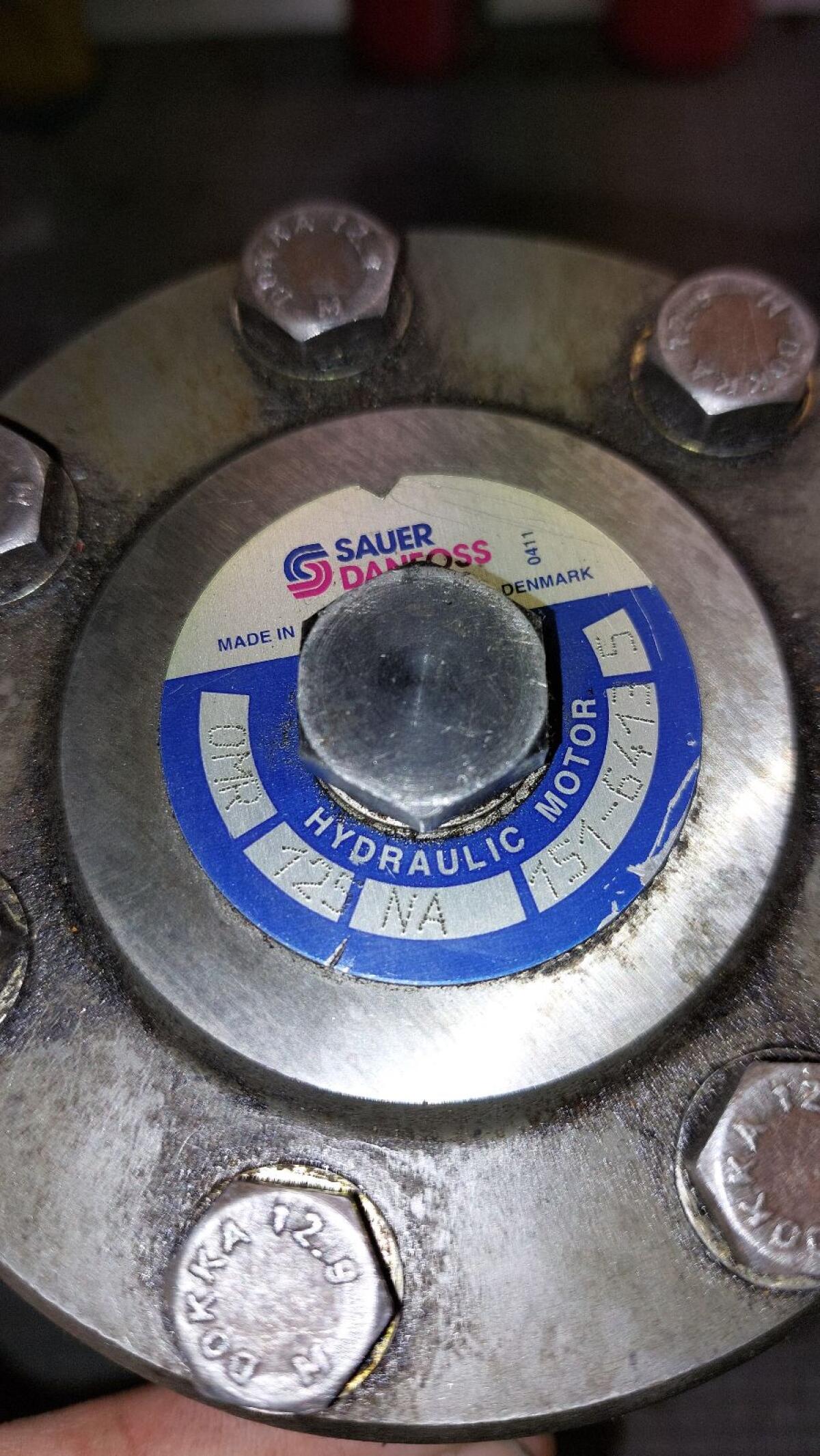 Sauer Danfoss OMR 125 NA Ölmotor Hydraulikmotor Orbitalmotor 3