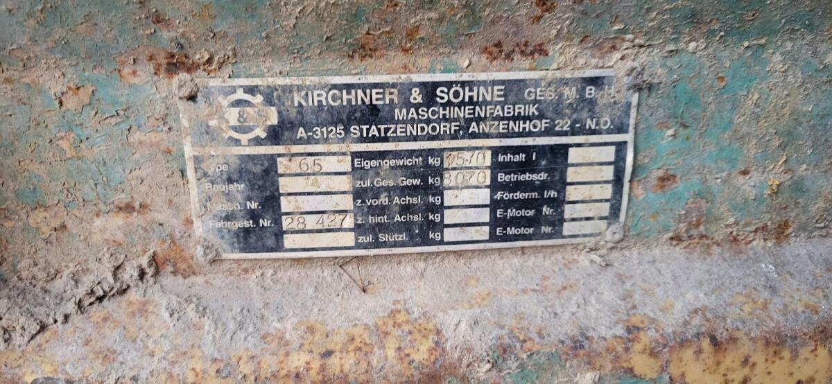 Kirchner Miststreuer Triumph 65 2