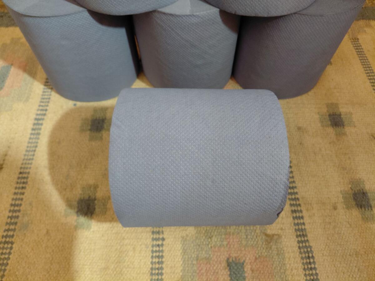 Putzpapier Blau, Werkstattpapier, Servicepapier 2