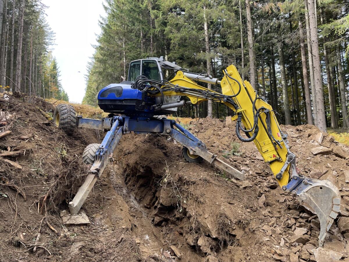 Schreitbagger Steiermark 3