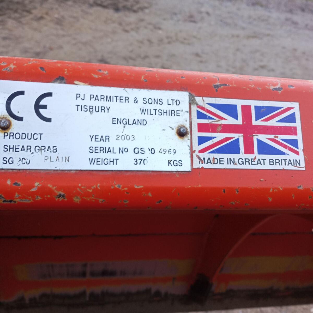 Verkaufe Siloschneidzange Parmiter SGP 200 3