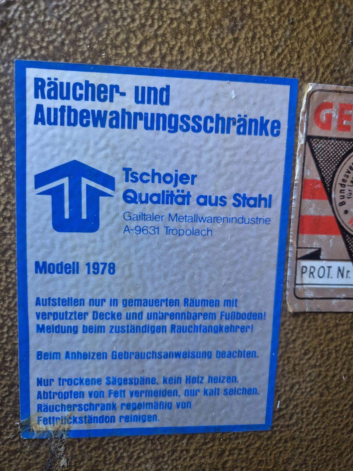 Räucherschrank/Selch 2